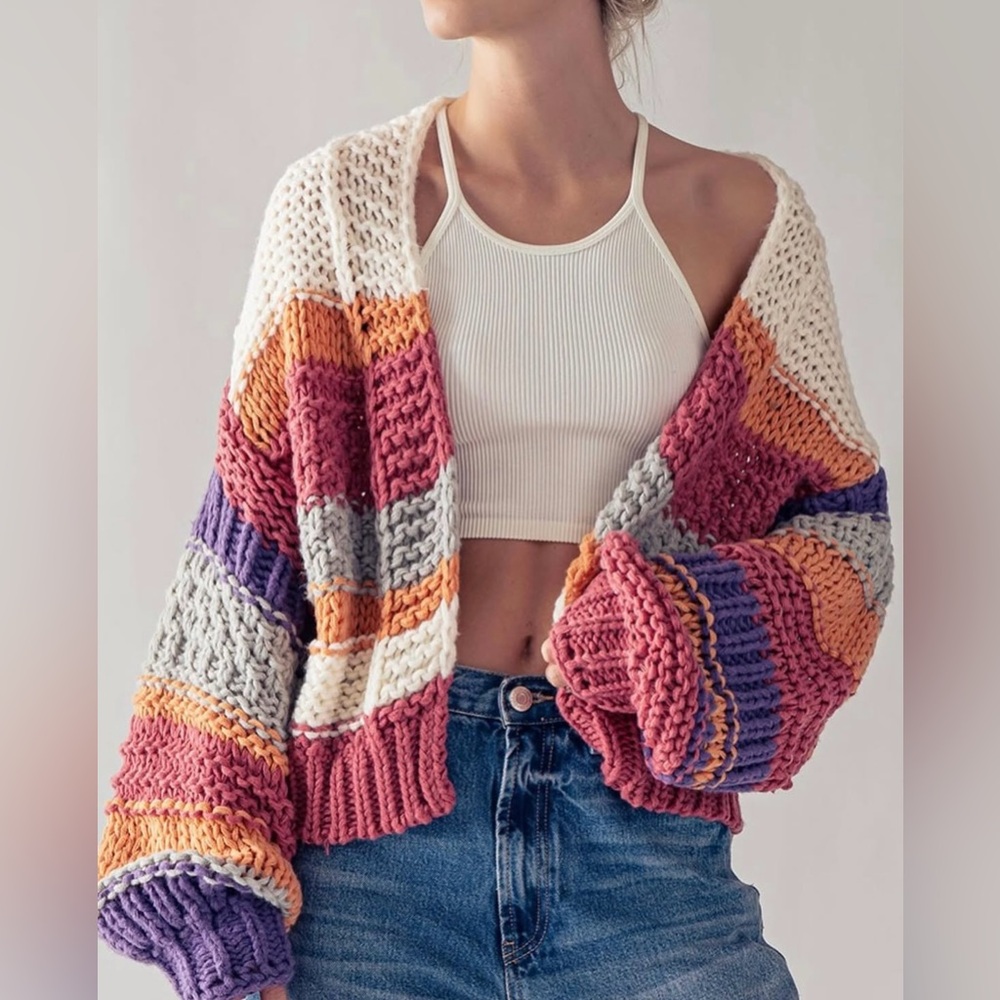 Debut Chunky Knit Cardigan